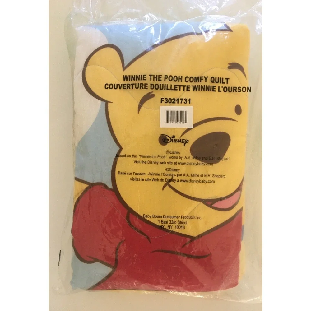Disney Winnie the Pooh Comfy Children's Quilt - Bedding